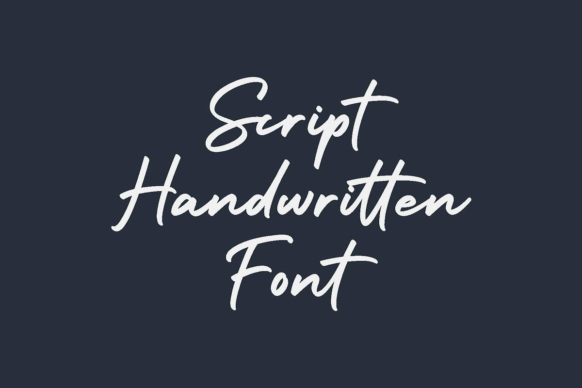 Holiday - Script Handwritten Font, a Script Font by alphArtype (Photo 3 of 13)