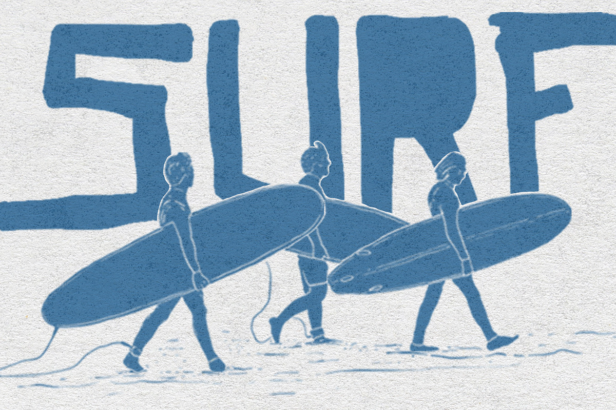 Surf Culture Illustration, a Sport Illustration by Nattsologic (Photo 5 of 6)