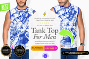 Men Tank Top 10x Mock-ups, a Shirt Mockup by Mocca Mockups Store (Thumbnail 1 of 9)