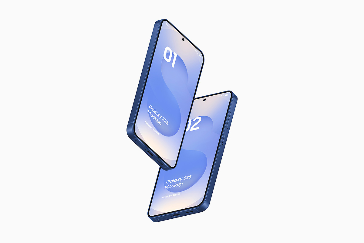 Galaxy S25 Mockups Scenes, an Android Mockup by Asylab (Photo 34 of 58)