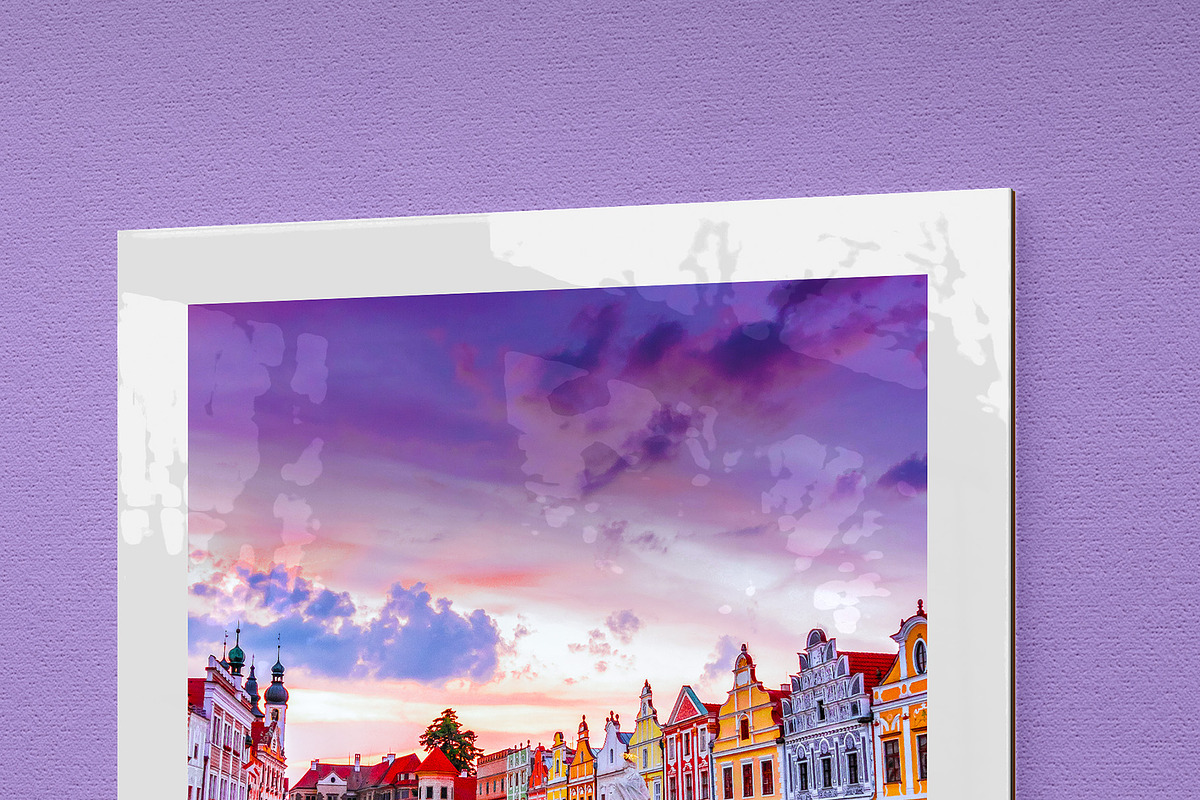 Glass Poster Canvas Mockup - 6 views, an Advertising Mockup by Illusiongraphic (Photo 15 of 18)