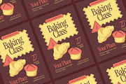 Baking Class - Flyer, a Brochure Template by Izdihaar_Studio (Thumbnail 2 of 3)