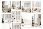 Winter Time Frame Mockup, a Household Mockup by NikiArts (Thumbnail 2 of 17)