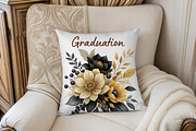 Watercolor Graduation Clipart Bundle, an Illustration by MockupWizard (Thumbnail 5 of 5)
