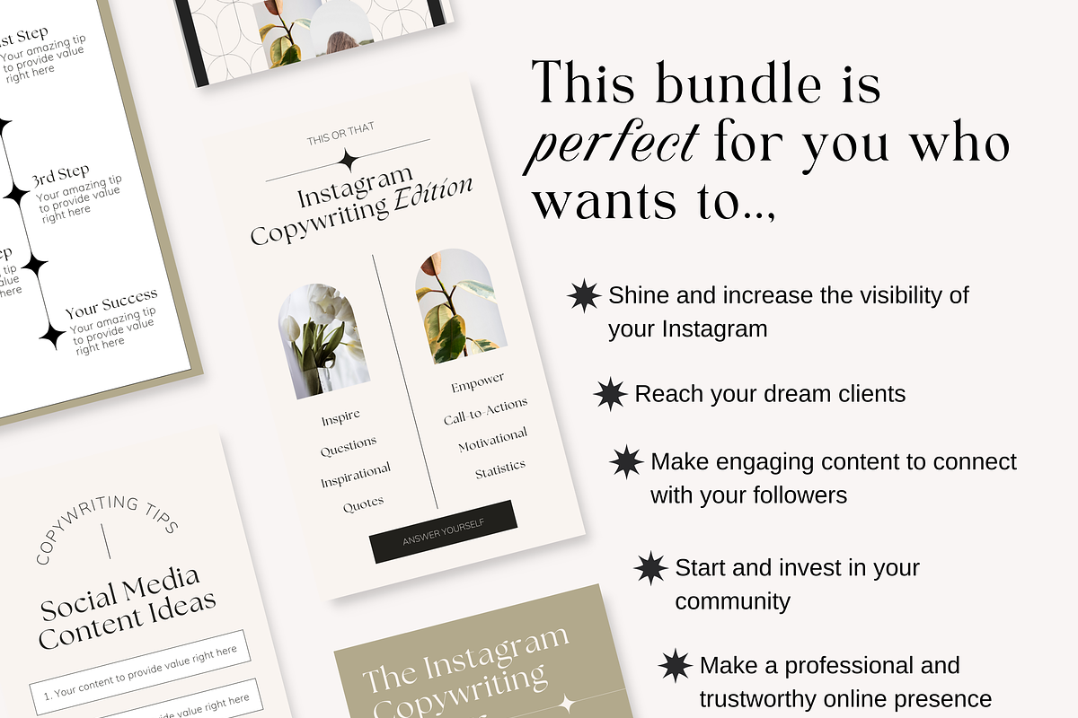 Instagram Story Templates Luxe Canva, a Social Media Template by HerstedHertz (Photo 7 of 7)