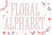 Floral Alphabet, a Decorative Illustration by StudioDesset (Thumbnail 2 of 4)
