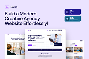 Nollie — Agency Framer Template, a Templates & Theme by FlowCub Design