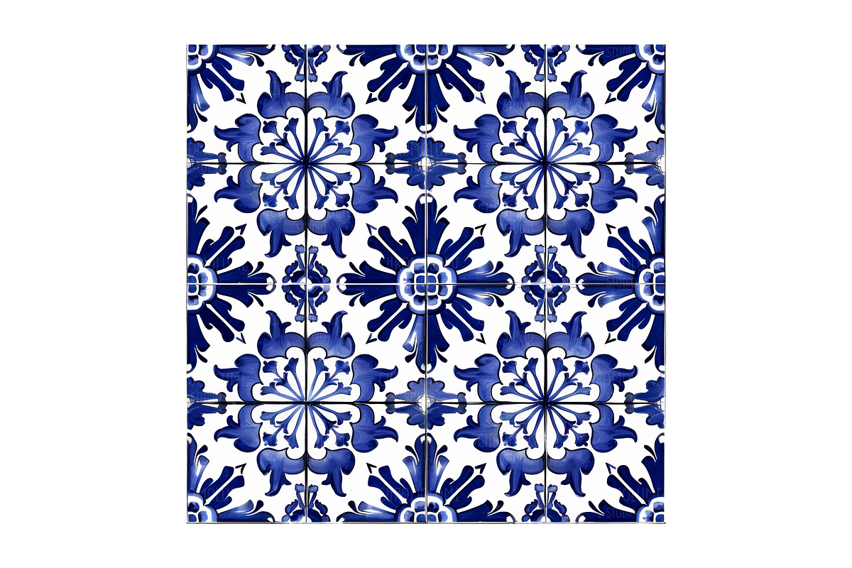 Sicilian Majolica Tile Patterns, a Pattern Graphic by Chromolume Studio (Photo 7 of 28)
