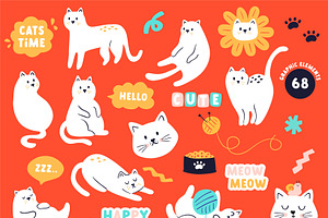 Fat Cat Hand Drawn Font