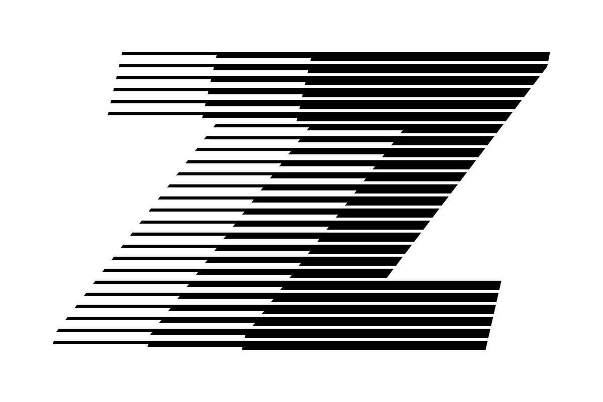 Letter Z speed motion lines logo, a Branding & Logo Template by Leksono (Photo 1 of 2)