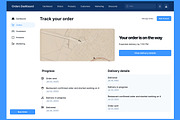 Orders, Sales Tracking Dashboard Web, an UI Kit Template by nagaredesignstudio (Thumbnail 5 of 5)