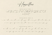 Hayollan Signature Script, a Script Font by alit design (Thumbnail 7 of 15)