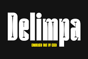 Delimpa – Inktrap Font, a Sans Serif Font by Craft Supply Co. (Thumbnail 1 of 8)