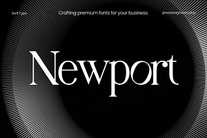 Newport Serif Font