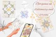 Butterflies and florals - nostalgia, an Object Graphic by Grandma's Lore (Thumbnail 7 of 11)