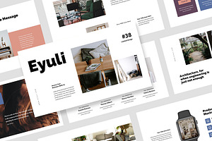 Eyuli : Architecture Powerpoint, a Presentation Template by Punkl Camp