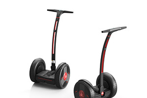 3d Segway Ninebot PTR Elite +, a Cars & Vehicle 3D Model by Archidizer