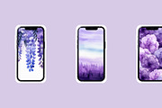Purple & Violet Watercolor Textures, a Texture Illustration by AI Petr Creative Agency (Thumbnail 6 of 7)