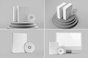 Software Product Box Mockup, a Packaging Mockup by Illusiongraphic (Thumbnail 23 of 25)