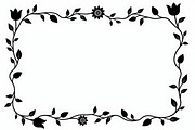 Hand Drawn Floral Border Set, an Illustration by BIPLOB EXPERT (Thumbnail 8 of 10)