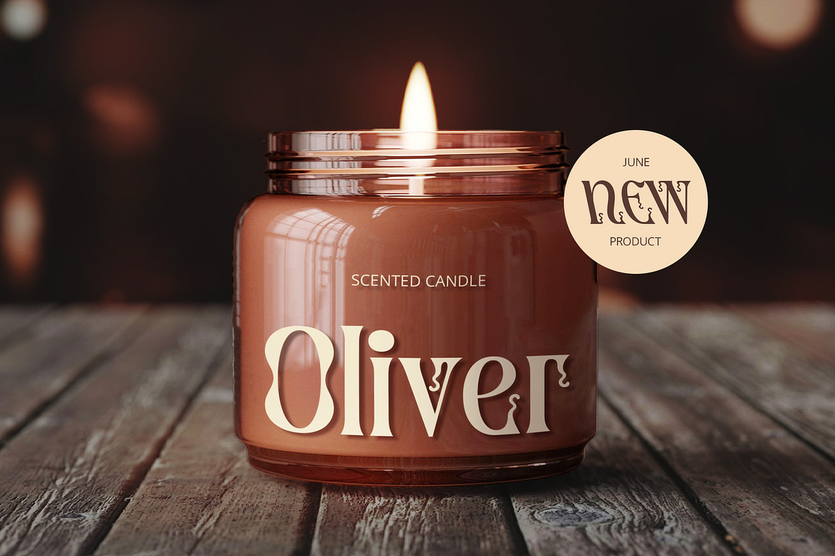 CS Evaris – Decorative Font, a Serif Font by Craft Supply Co. (Photo 4 of 8)