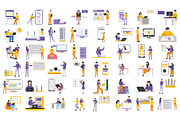 50 Premium IT Illustrations Pack, an Illustration by Vector Portal (Thumbnail 2 of 5)