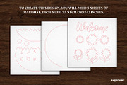 Sunflower Welcome Door Sign SVG, a Decorative Illustration by svgocean (Thumbnail 3 of 3)