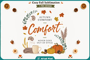 Cozy Fall Sublimation Quotes Bundle, a Seasonal Illustration by Actual Pixel (Thumbnail 3 of 20)