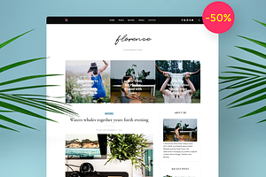 Florence - Feminine WordPress Theme