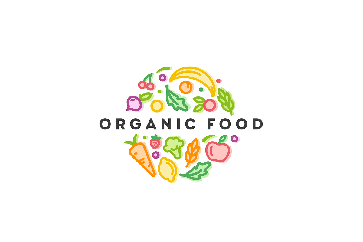 Organic Food Logo, a Branding & Logo Template by IKarGraphics (Photo 3 of 3)