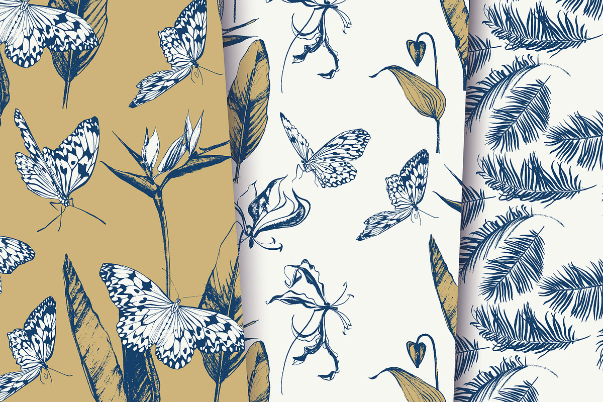 Tropical beauty, a Pattern Graphic by Vera Holera (Photo 2 of 7)