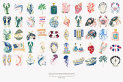 Preppy coastal clipart png set, a Decorative Illustration by Patishop Art (Thumbnail 11 of 12)