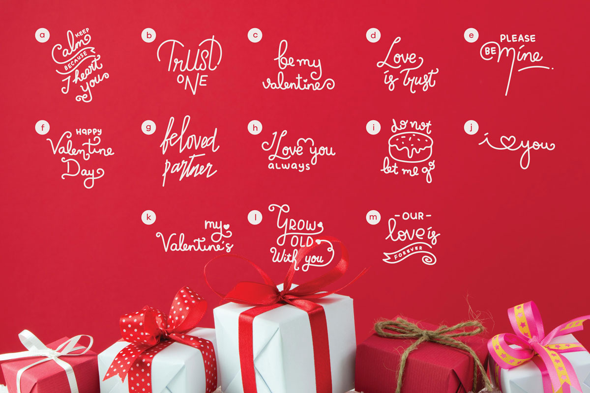Valentine's Dingbats preview 2
