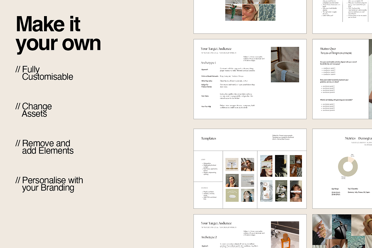 Social Media Strategy Template, a Social Media Template by montanasocials (Photo 6 of 7)