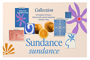 Eclectic Boho Retro Summer Graphics, a Texture Illustration by Laras Wonderland (Thumbnail 1 of 9)