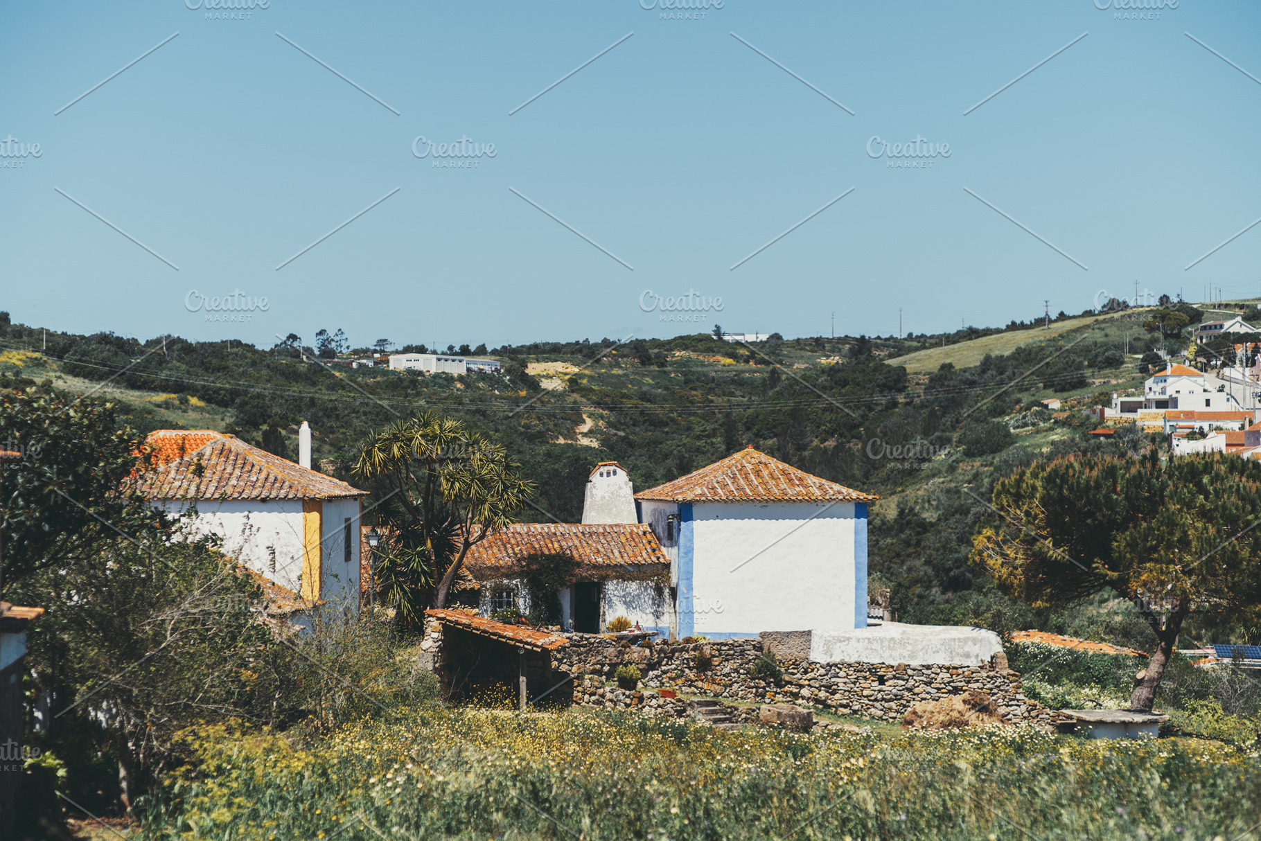 Traditional houses in rural Portugal, an Architecture Photo by SkyNext