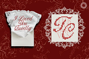 Heather knit - Stitch Font Bundle, a Script Font by Setara Langit CreativeStd (Thumbnail 3 of 14)