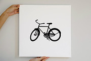 Bicycle SVG, a Transportation Illustration by Awieee1 (Thumbnail 2 of 3)