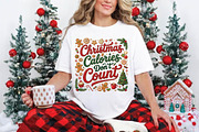 Christmas Calories Don’t Count PNG, a Seasonal Illustration by DreamPrint404 (Thumbnail 4 of 6)