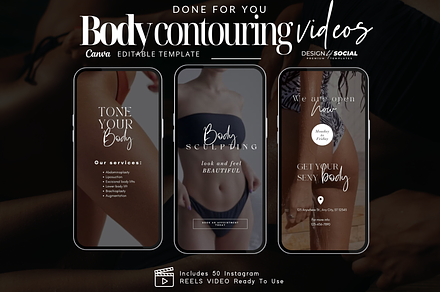 Body Sculpting Video Reels vol.1