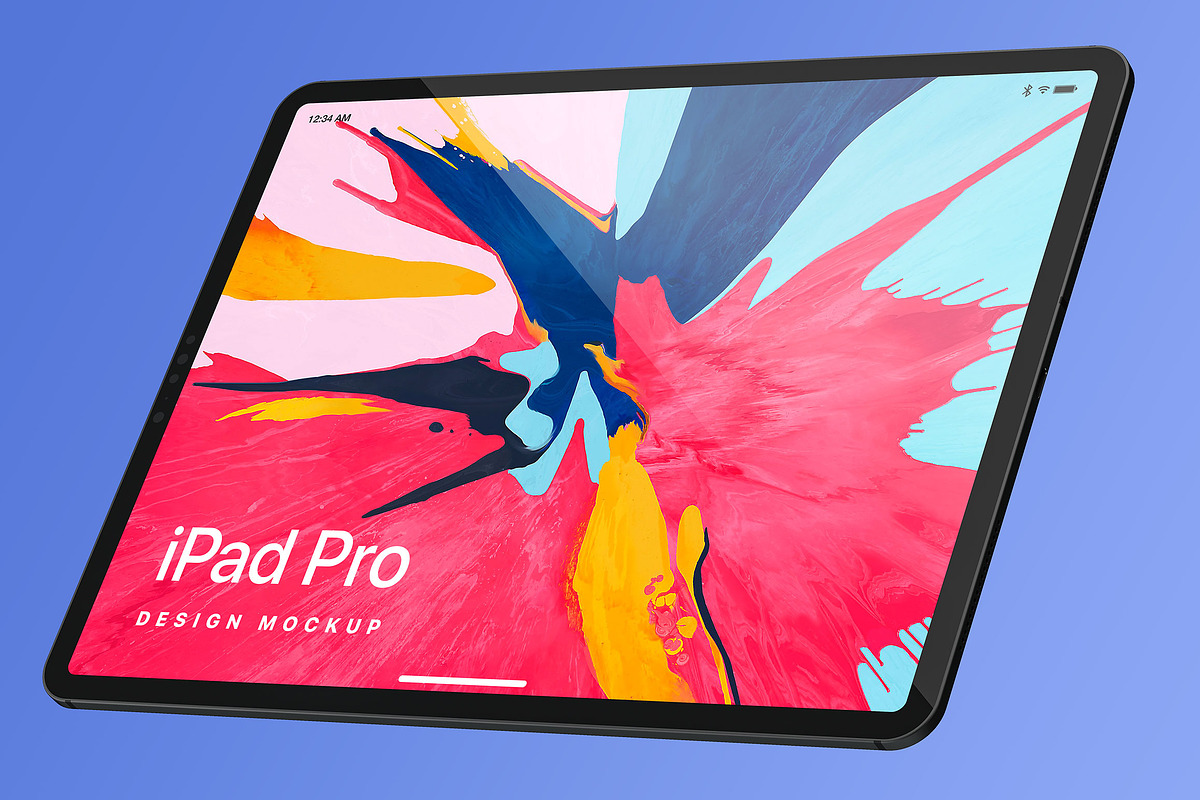 iPad Pro Design Mockup, an iPad Mockup by illustrated (Photo 4 of 7)