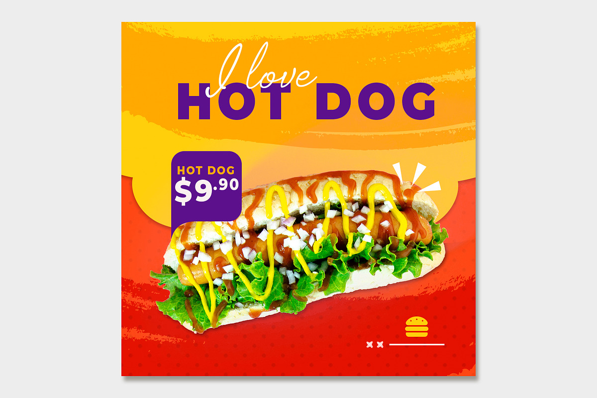 Social Media Fast Foods Template, a Social Media Template by rogeriomarcos (Photo 8 of 11)
