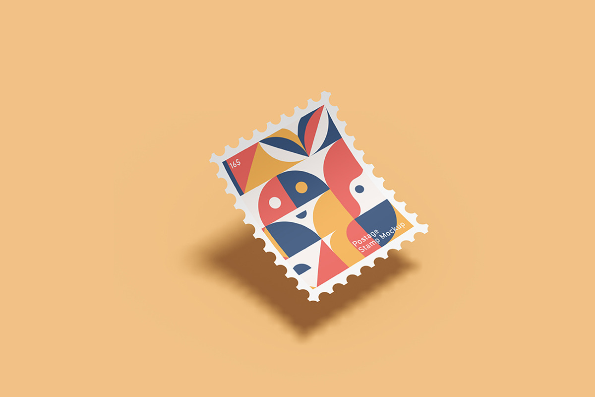 Postage Stamp Mockup, a Product Mockup by FathirMarz (Photo 3 of 10)
