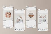 Modern Jewelry Instagram Templates, a Social Media Template by NoheaDesignShop (Thumbnail 8 of 11)