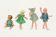 Vintage Children Clip Art, a Person Illustration by Patterns for Dessert (Thumbnail 13 of 13)