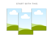 Wirebound Notebook Mockup for Canva, a Books & Magazine Mockup by Mockup Scene (Thumbnail 14 of 15)