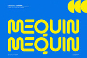 Mequin || Modern Display Sans Serif, a Sans Serif Font by Ermedia Studio (Thumbnail 1 of 10)