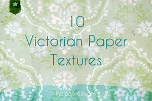 Victorian wallpaper set