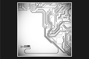 -50% Circuit boards backgrounds set, a Background Graphic by frost_newt (Thumbnail 8 of 11)