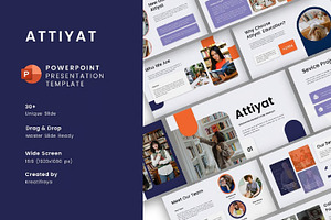 Attiyat – Education PowerPoint, a Presentation Template by kreatifreya